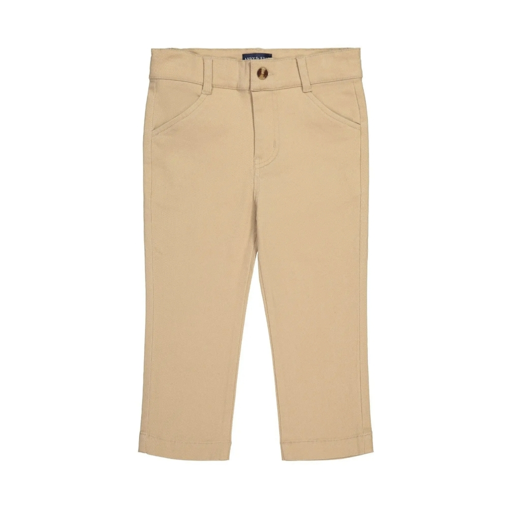 Boys Khaki Twill Pants